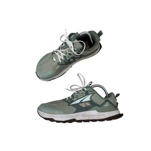 Altra Lone Peak 6 Trail Running Shoes Sage Green Mesh Zero Drop Women's Size 9
